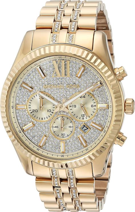 michael kors platinum watch|michael kors gold watches men.